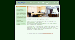 Desktop Screenshot of ajmlightinggroup.com